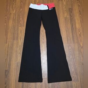 Bia Brazil Womens Leggings Fits Xs Black Pink White Trim Made in Brazil E98